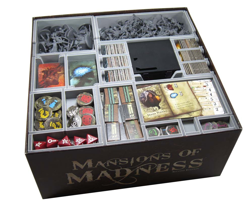 Folded Space Inserts - Mansions of Madness: 2nd Edition