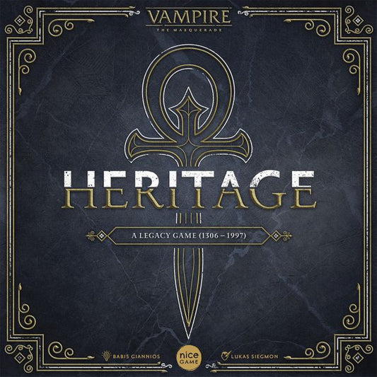 Vampire: Heritage, A Legacy Game 1306-1997 - Retail Gameplay Bundle