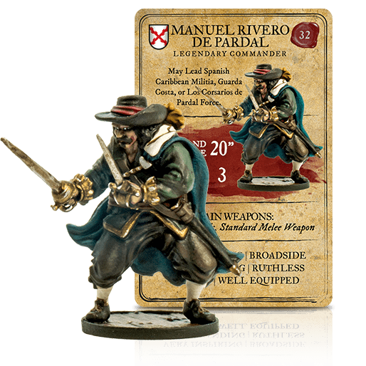 Blood & Plunder - Spanish: Manuel Rivero de Pardal Legendary Commander