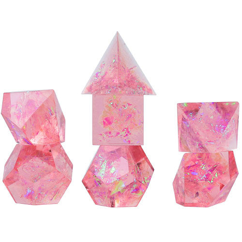 RPG Dice Set - Cloak & Dagger: Pink (7)