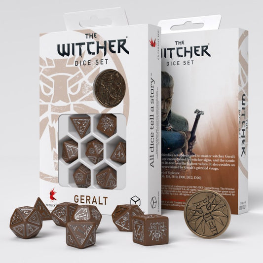 RPG Dice Set - The Witcher: Geralt - Roach's Companion