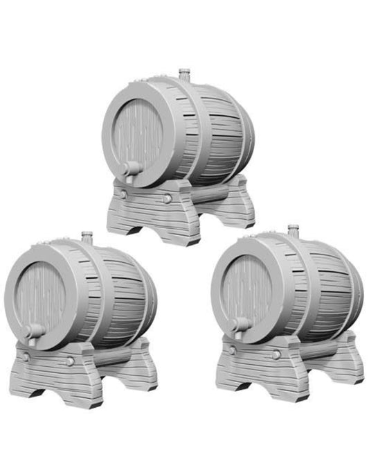 Wizkids: Deep Cuts Unpainted Miniatures - Keg Barrels