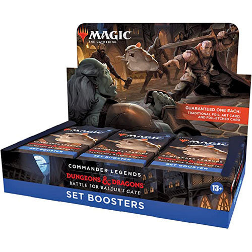 Magic: the Gathering - Commander Legends: Dungeons & Dragons Battle for Baldur's Gate - Set Booster Display (18)