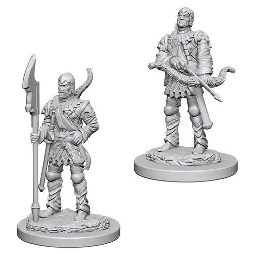 Pathfinder: Deep Cuts Unpainted Miniatures - Town Guards