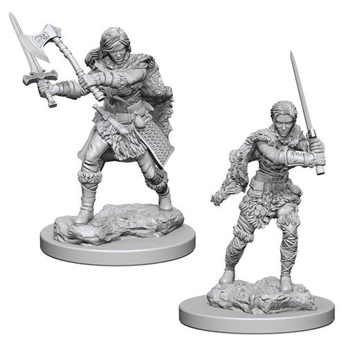 Nolzur's Marvelous Unpainted Miniatures - Human Female Barbarian