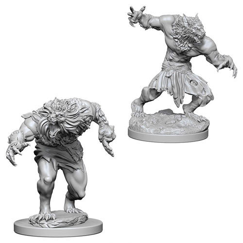 Nolzur's Marvelous Unpainted Miniatures - Werewolves