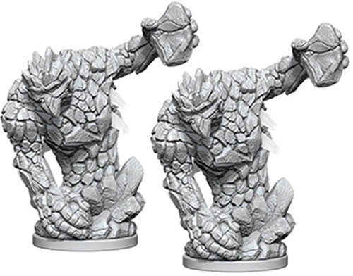 Pathfinder: Deep Cuts Unpainted Miniatures - Medium Earth Elemental