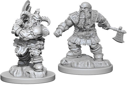 Nolzur's Marvelous Unpainted Miniatures - Dwarf Male Barbarian