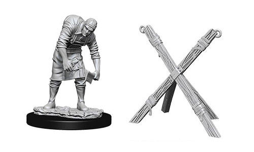 Wizkids: Deep Cuts Unpainted Miniatures - Assistant & Torture Cross