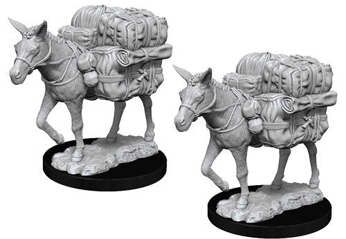 Wizkids: Deep Cuts Unpainted Miniatures - Pack Mule