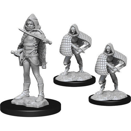 Nolzur's Marvelous Unpainted Miniatures - Darkling Elder & Darklings