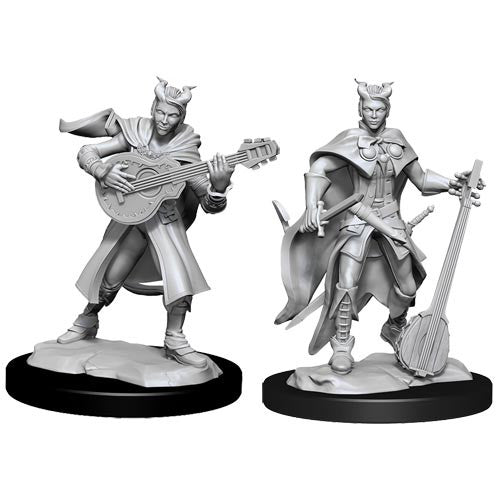 Nolzur's Marvelous Unpainted Miniatures - Tiefling Bard Female