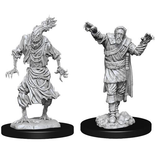 Nolzur's Marvelous Unpainted Miniatures - Scarecrow & Stone Cursed