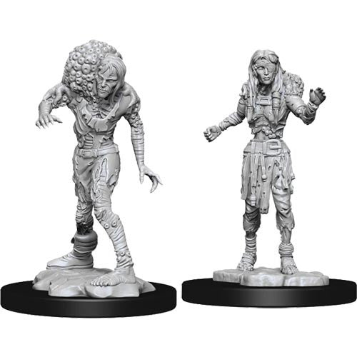 Nolzur's Marvelous Unpainted Miniatures - Drowned Assassin & Drowned Asetic